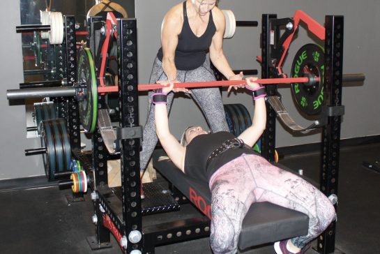 Lisa Personal Training Jeralyn at Boston TKD Fitness
